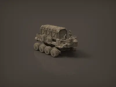 Wasteland Grav Cargo Train 3D print model