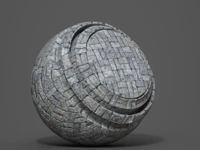 5 stone paving sbsar and 4k textures Texture