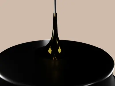 Modern Pendant Lights 3 - Ceiling Lights Low-poly 3D model