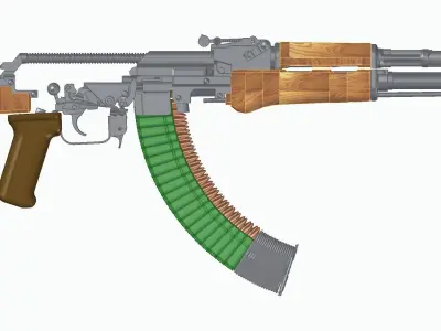 RPK 6P2 3D model