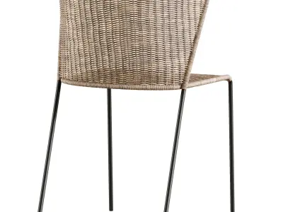 Fantine chair by kavehome 3D model