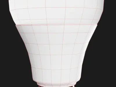 Light Bulbs Low-poly 3D model