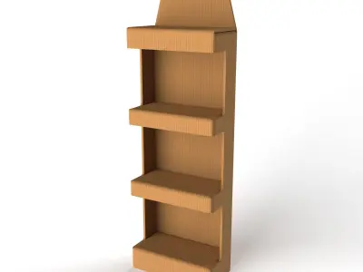 Point of Sale Cardboard Display Stand Texture
