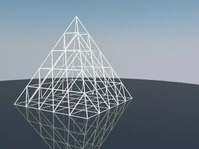 Pyramid object 3D model