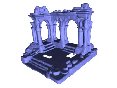 Ancient Ruins 7 3D print model