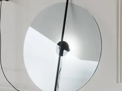 Secant Wall Lights by Daniel Rybakken 3D model