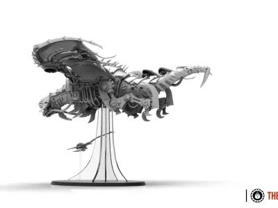 Iron Hive - Hydrafex and Raptorix 3D print model