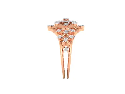  Women Ring Render 3dm STL MTL SLC JCD OBJ FBX Details 3D print model order