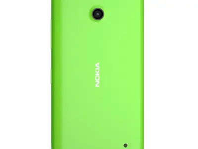 Nokia Lumia 630 bright green 3D model