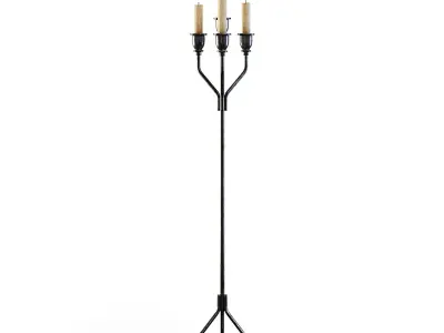 Standing Candle Holder 3D model buy