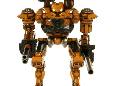 new robot 3D model