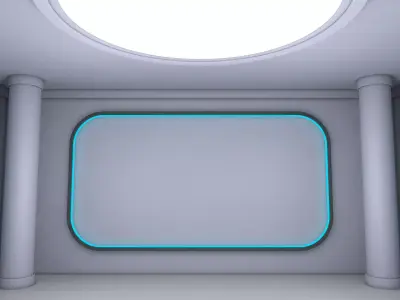 Sci Fi Room 3D model