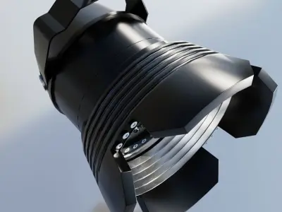 Event Lighting 5 Low-poly 3D model