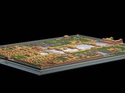 Forbidden City 3D model