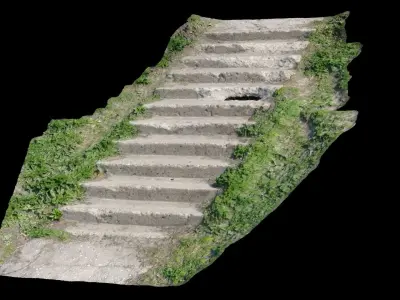 Stairs 3D model