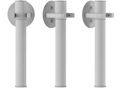 Bambou Sconce by Atelier De Troupe 3D model