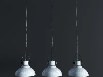 Modern Chandelier 2 3D model purchase