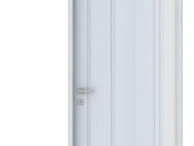 Room Door Type 18 3D print model