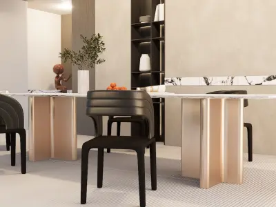 Dining Room design 3D model