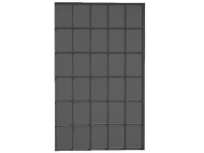 High detailes steel frame Free 3D model