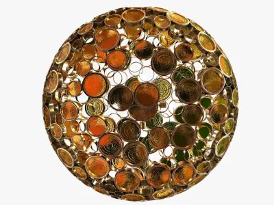 Varaluz Fascination Chandelier Kolorado 3D model