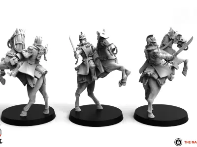 Valour Korps - Cavalry Marshal Ferdinand 3D print model