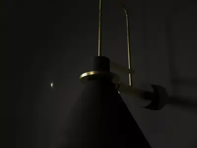 Modern Clarion Wall Lamp 3D model Free 3D model