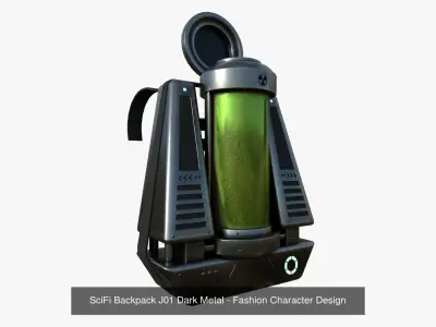 10 SciFi Backpack J Collection - Fashion Character Design