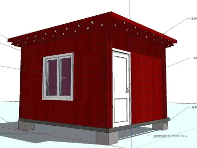 Creative Design-Holiday Cabin-0151 3D model