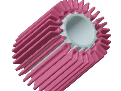 Thermal Heat Sink Toy 3D model