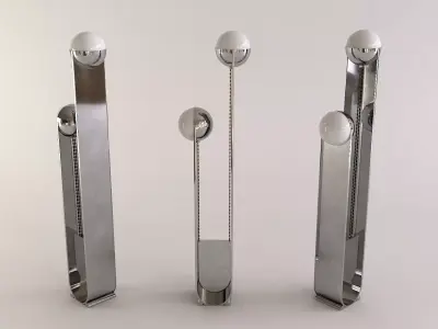 Pete and Nora Floor Lamp PBR Textures 3D model