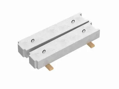 Concrete Blocks 3D model get