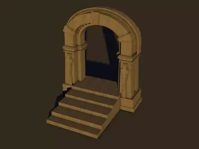 Gateway 3D model