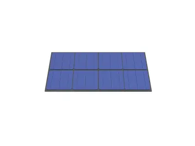 Solar Panel v1 004 Low-poly 3D model