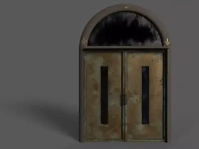 Door Model Low-poly 3D model