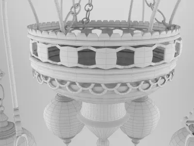 Moesia Kandela lamp TMPS615T 3D model
