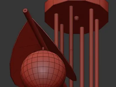 Pascal Chandelier 3D model