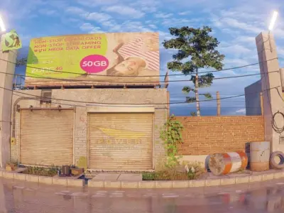 Street Shops Office 3D model