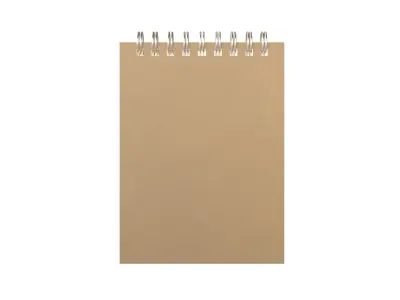 Notebook Pad With Spiral v2 001 Low-poly 3D model