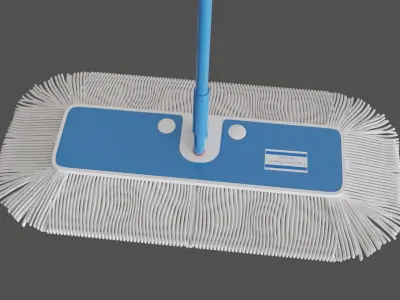 window squeegees mop Low-poly 3D model
