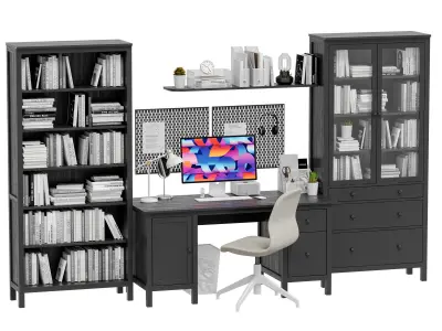 IKEA  - Office workplace 22 3D model