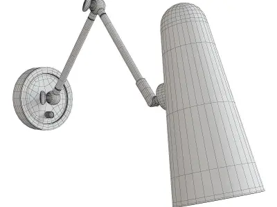 Blink Swing Arm Wall Sconce Low-poly 3D model