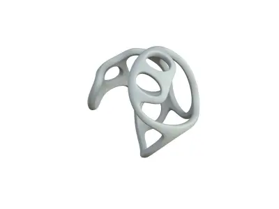 SciFi Cube Object No 27644 Low Poly Shape Texture