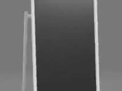 Long Floor Mirror 3D Asset 3D model