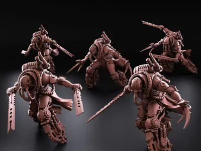 Blade Reapers - Omniforge 3D print model