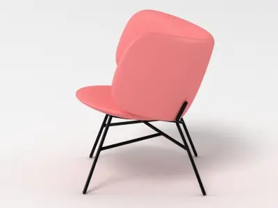 PlusHalle Stella 2 Chair 3D model