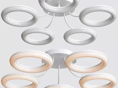 Arte Lamp 40 A9358PL-5WH 3D model