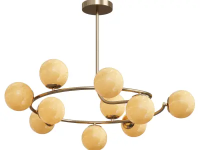 KEONA Chandelier by Lalume 3D model