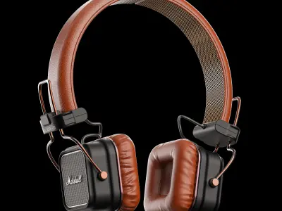 Marshall Headphone Major B Concept  3D model