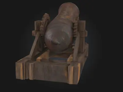 Mortar Display  Timeless Strength on Showcase 3D model